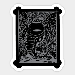 Hanging Caterpillar Sticker